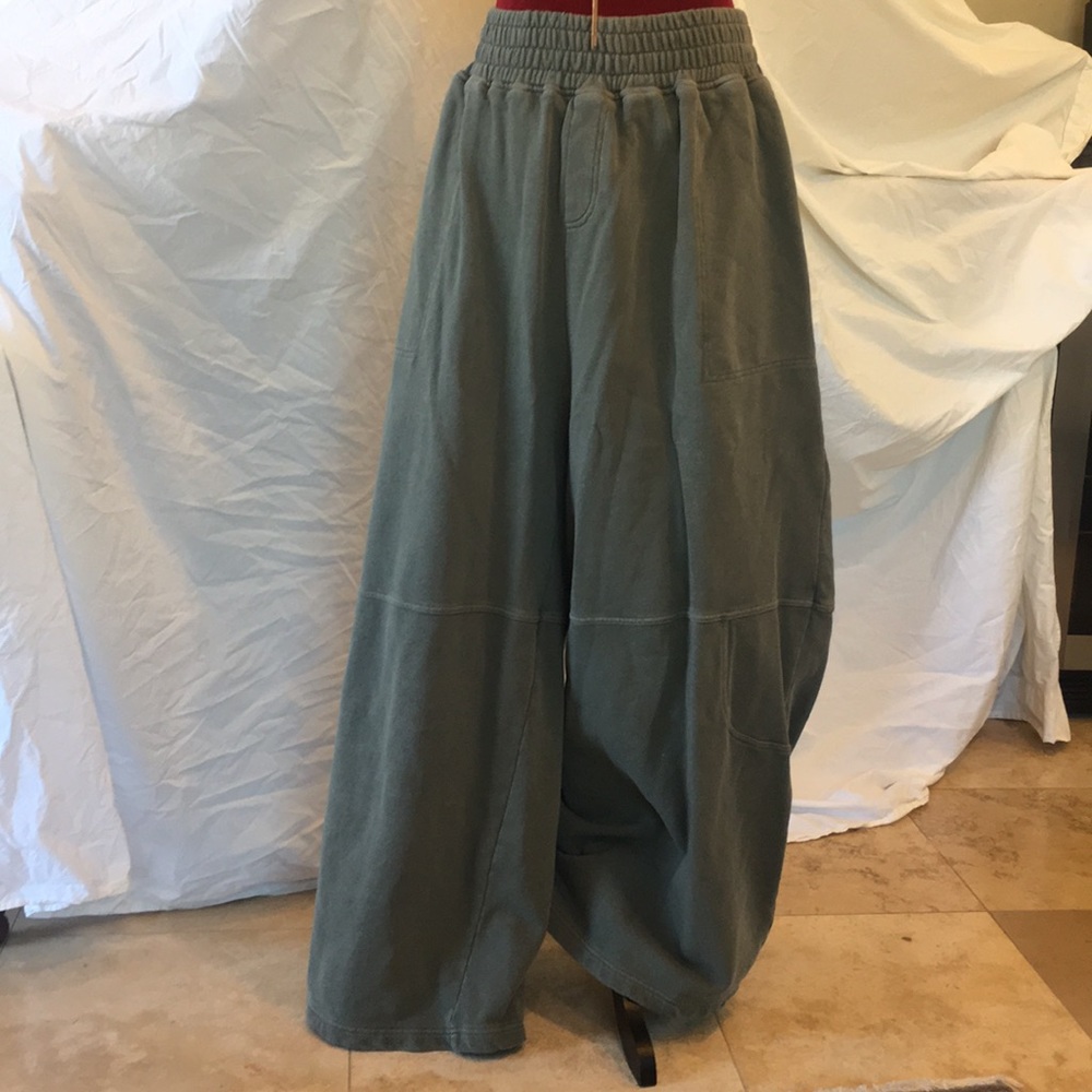 FP superwide sweatpants in olive